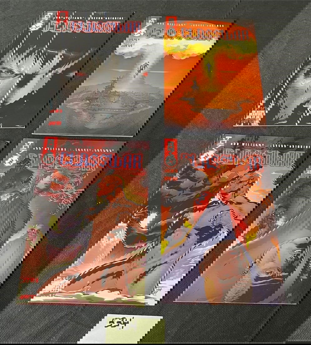 Class War Modern Age Comic Books: All items are sold as is. Please look at pictures carefully to determine what you believe are the condition of each lot. By choosing which card to use to register to bid, you authorize us to use the c