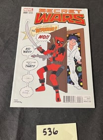 Secret Wars 9 Fred Hembeck Variant Cover