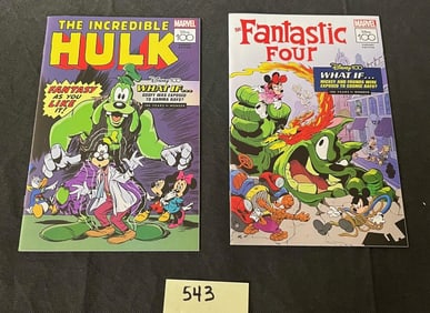 Amazing Spider-man 19 &21 Disney Variant Covers