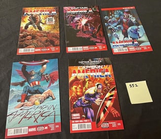 Captain America Marvel Now Comic Books