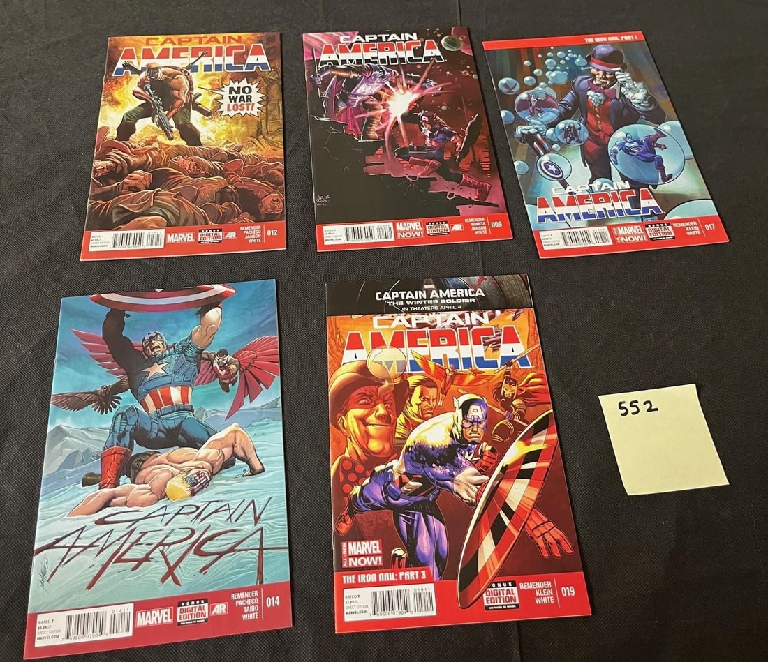 Captain America Marvel Now Comic Books (1 of 2)