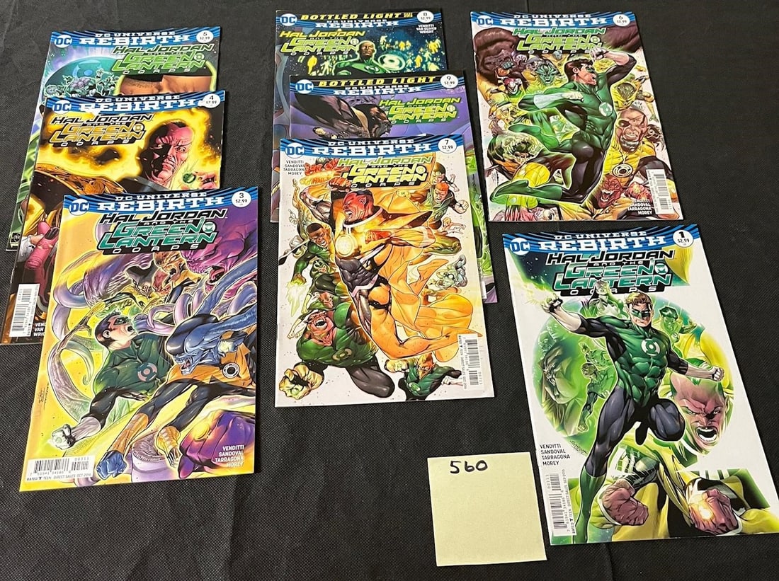 Green Lantern Corps DC Rebirth Comic Books (1 of 1)