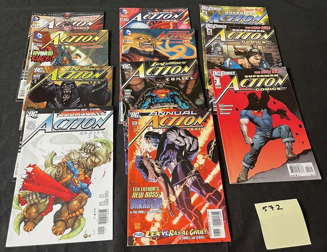 Action Comics New 52 DC Comics w/#1 Issue (1 of 1)