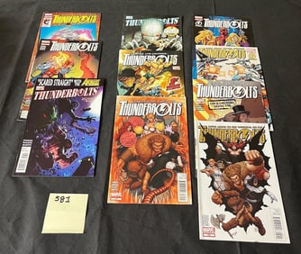 Thunderbolts Marvel Comic Lot