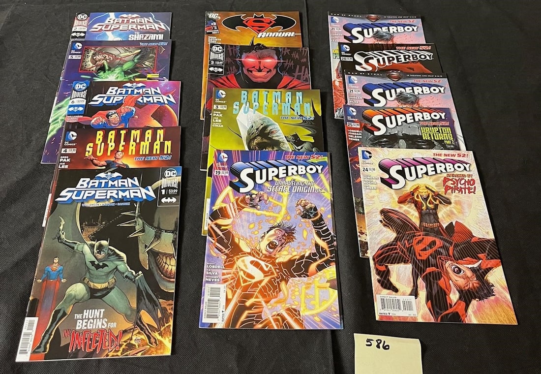 Batman/Superman & Superboy DC Comic Books (1 of 1)