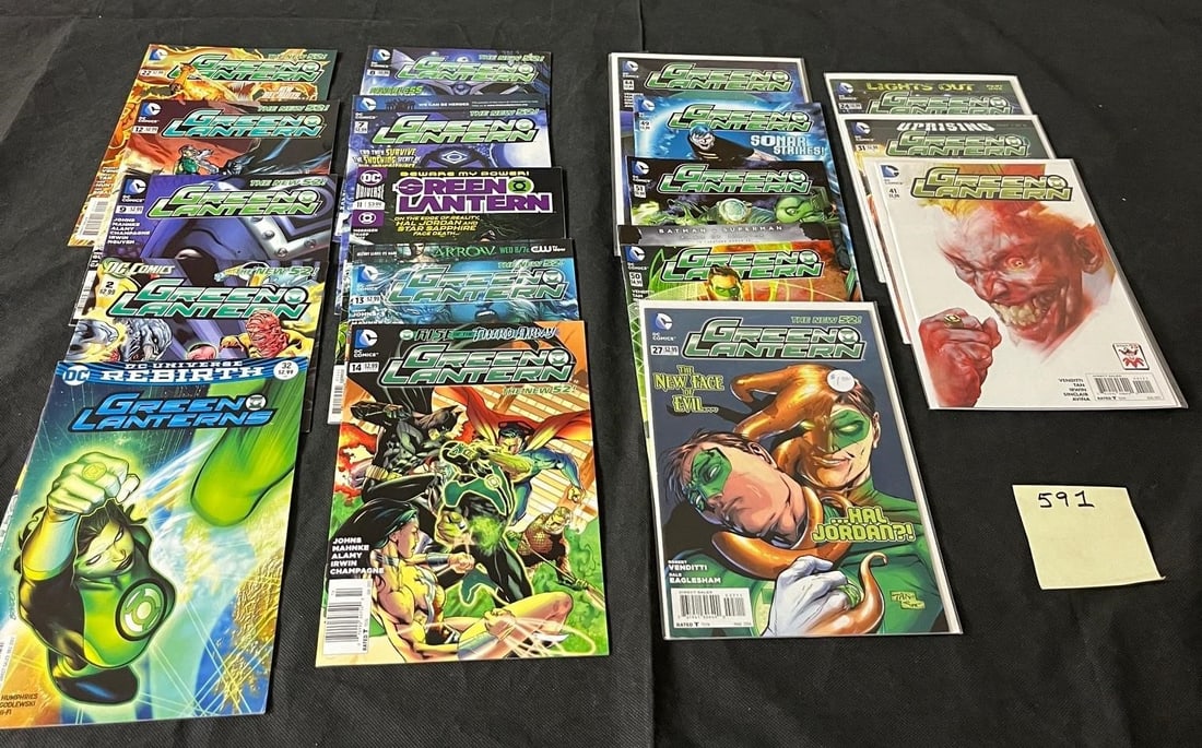 Green Lantern DC Rebirth + Comic Books (1 of 1)
