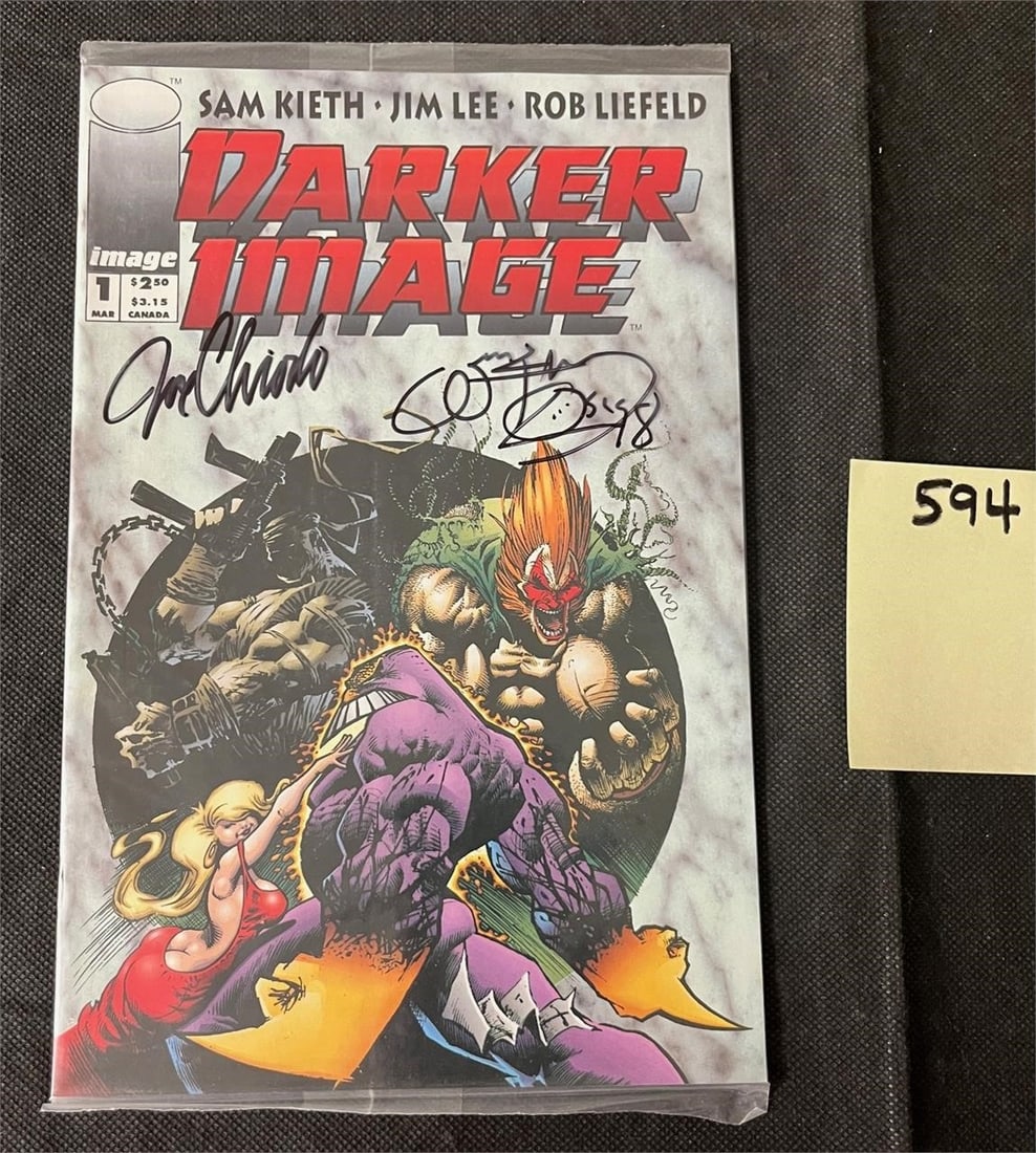 Signed Dark Image Image Comics Book In Bag (1 of 3)