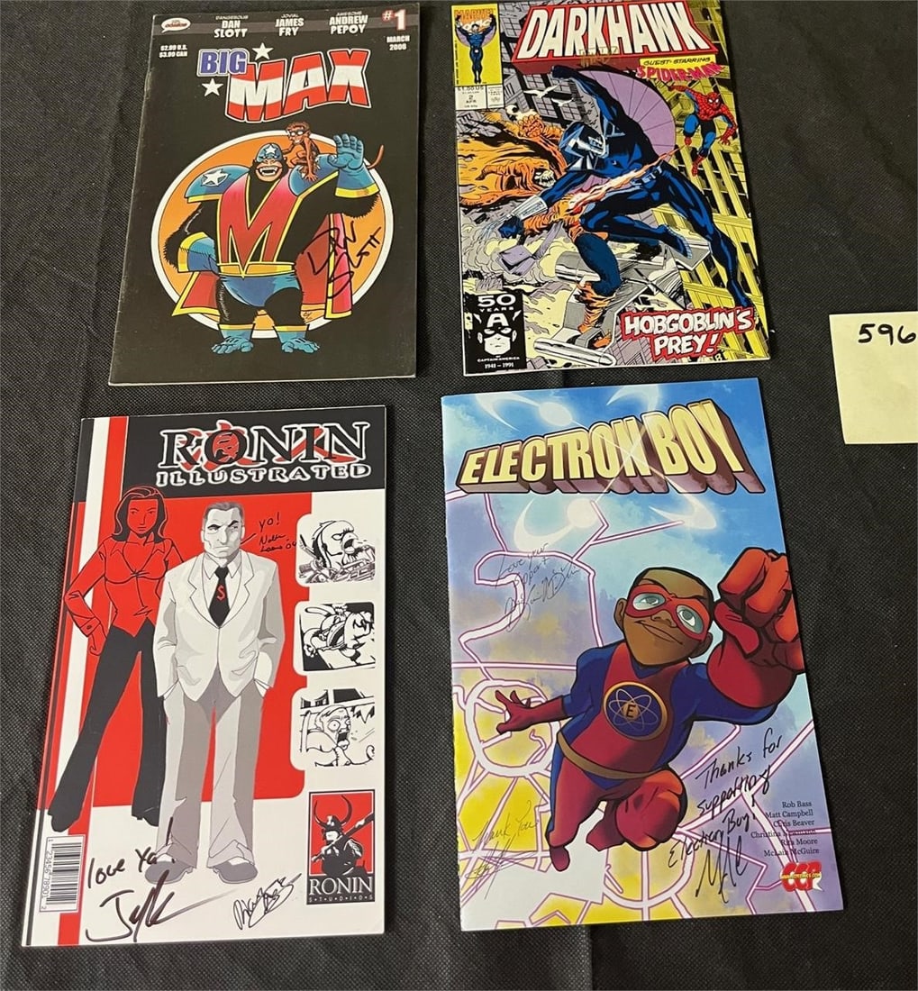 Signed Comic Books w/ Dan Slott, Manley + (1 of 7)
