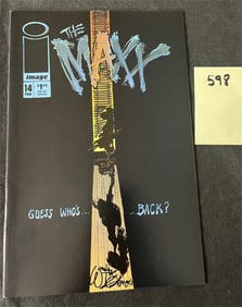 Sam Keith Signed Maxx Comic Book