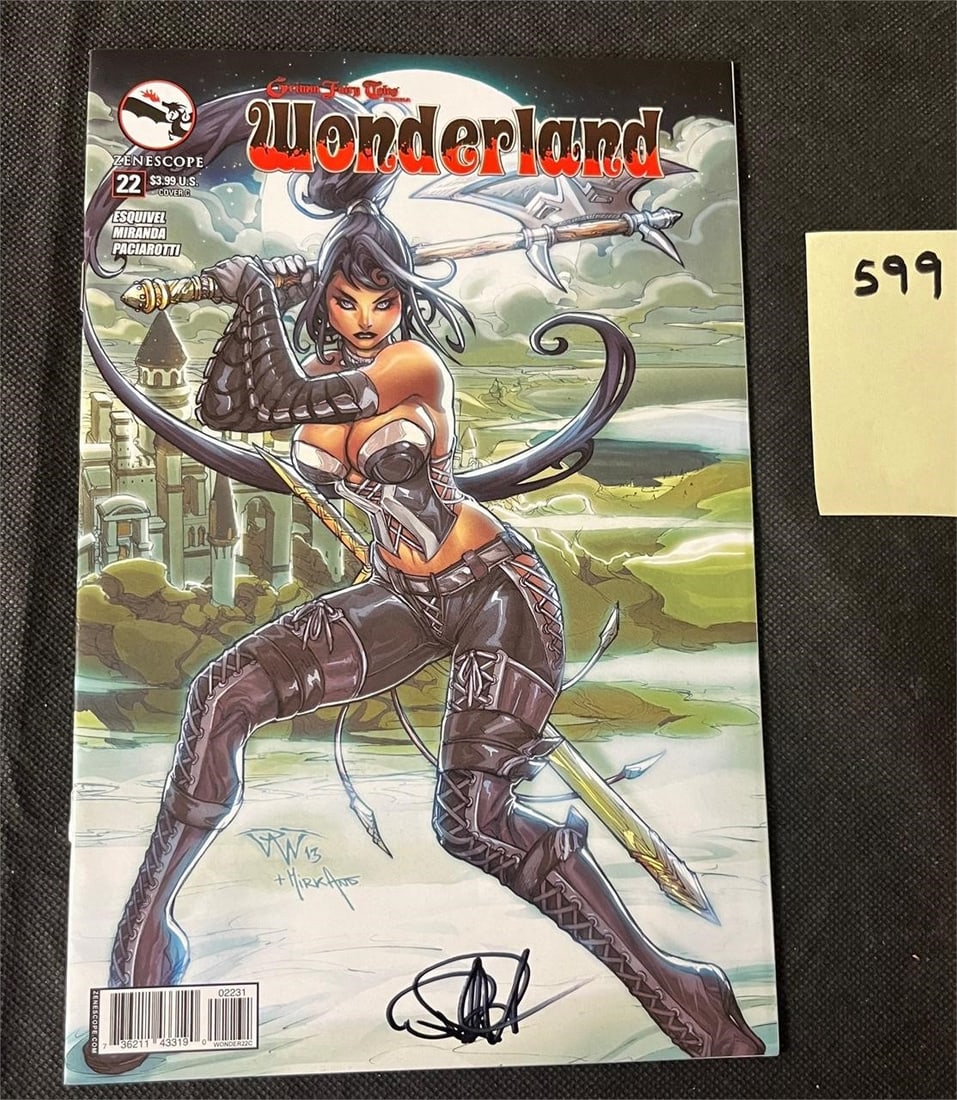 Paolo Pantalena Signed Zenescope Comic Book (1 of 3)
