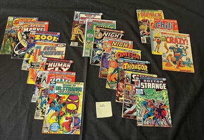 Marvel Bronze Age Comics w/Night Rider