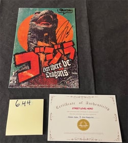 Tieri & Panosian Signed Godzilla Variant Exclusive