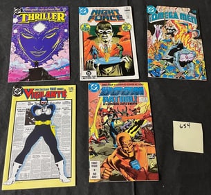 DC #1 Issues w/ Night Force, Vigilante +