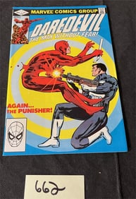 Daredevil 183 Classic Vs. Punisher Cover