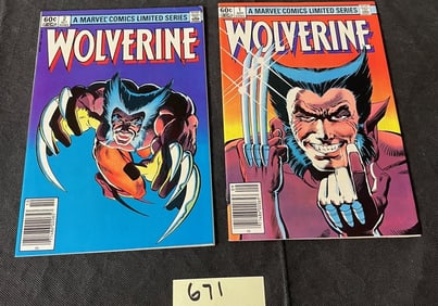 Wolverine Limited Series 1 & 2 W/Newsstand Edition