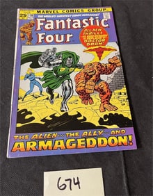 Fantastic Four 116 Dr. Doom App Bronze Age Comic