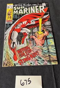 Sub-Mariner 19 1st app Sting Ray Silver Age Marvel