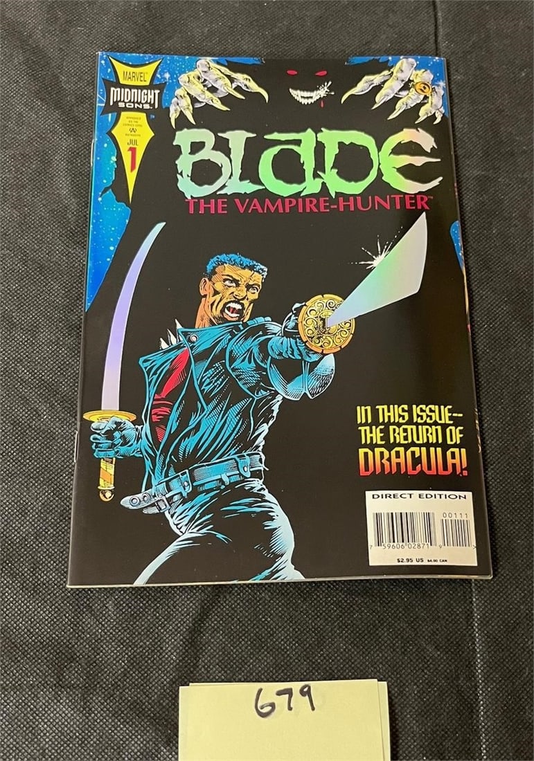 Blade Vampire Hunter 1 Marvel Copper Age Comic (1 of 1)