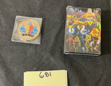 3 Graphic Novel Set + Commemorative Coin