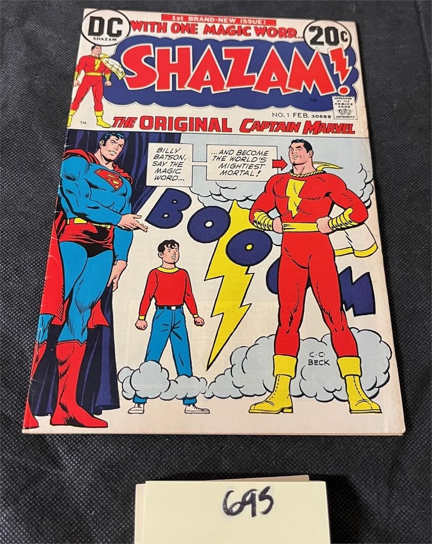 Shazam 1 DC Bronze Age DC Key Comic (1 of 2)