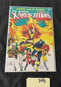 X-men New Teen Titans Team-up One Shot Comic