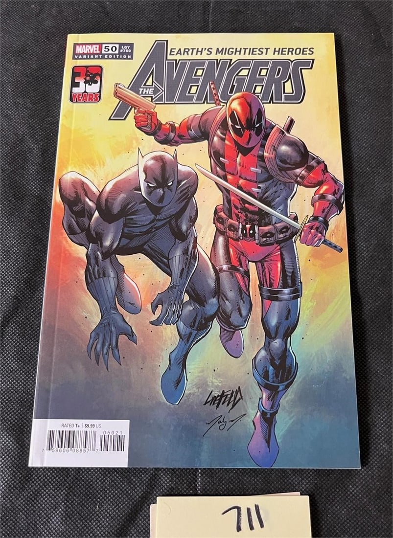 Avengers 50 Variant Cover Marvel Modern Age Comic (1 of 1)