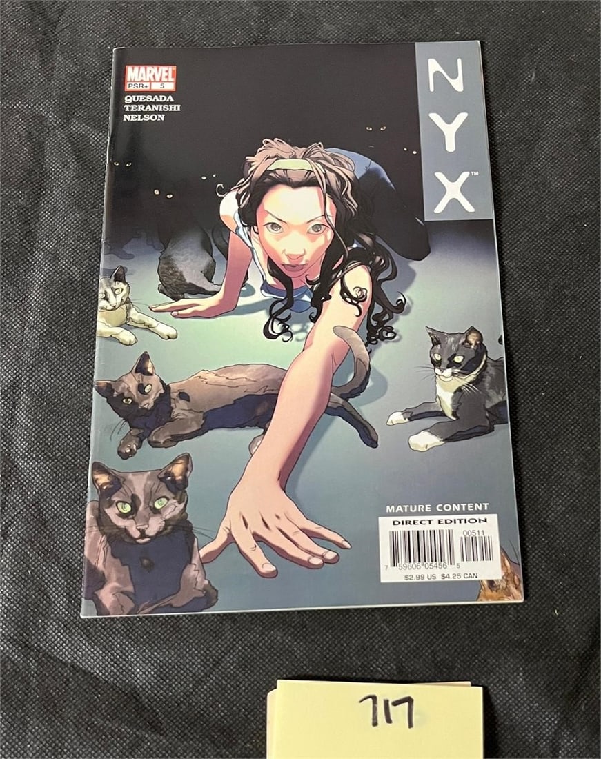 NYX 5 Modern Marvel Comic Series (1 of 2)