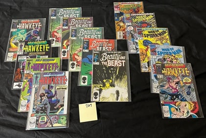 Marvel Copper Age Comics w/ Spider-man & Hawkman +