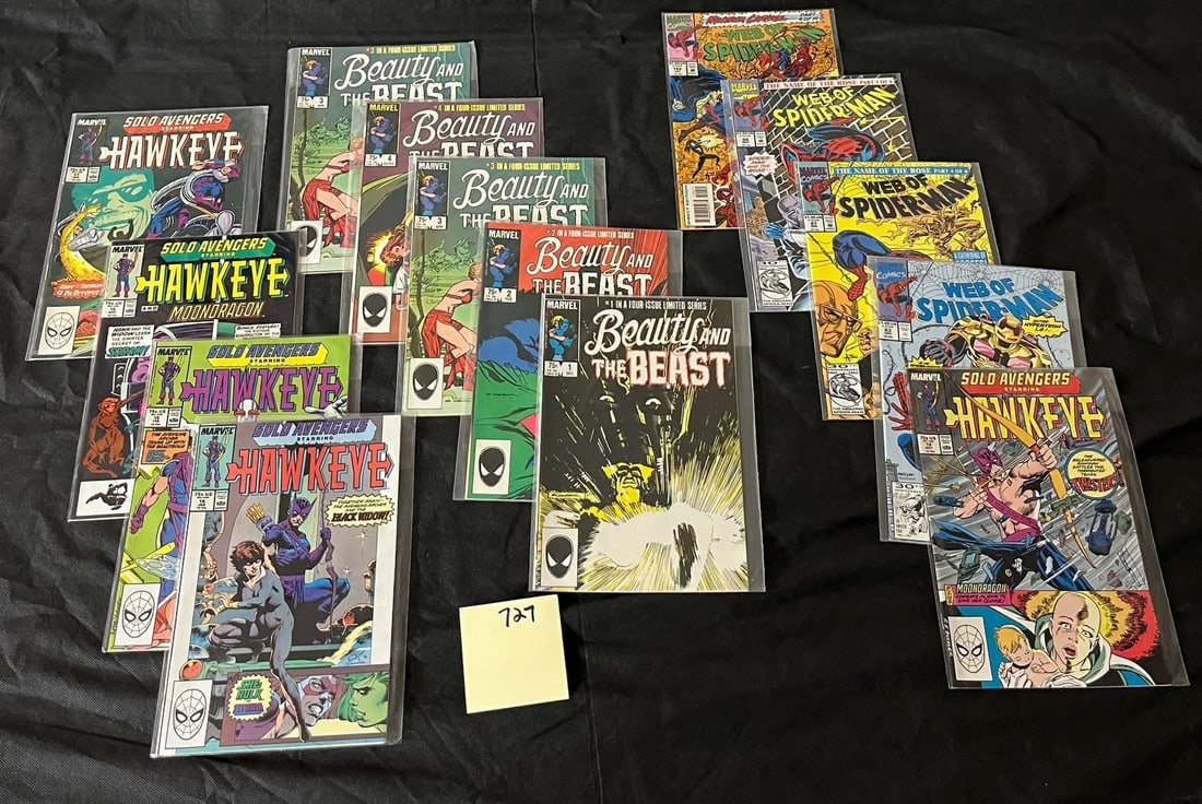 Marvel Copper Age Comics w/ Spider-man & Hawkman + (1 of 1)