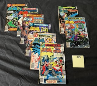 Brave & the Bold Feat. Batman Bronze Age Comics