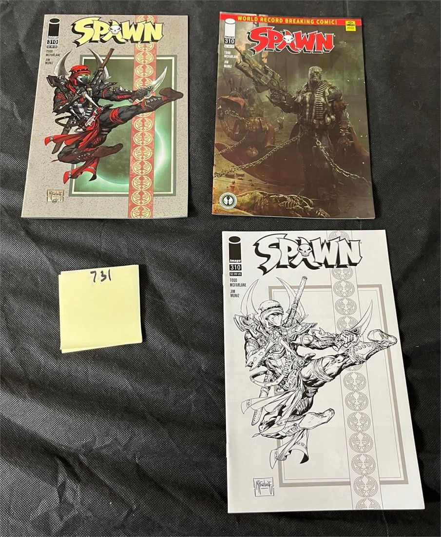 Spawn 310 Comics w/ Variant Covers (1 of 2)