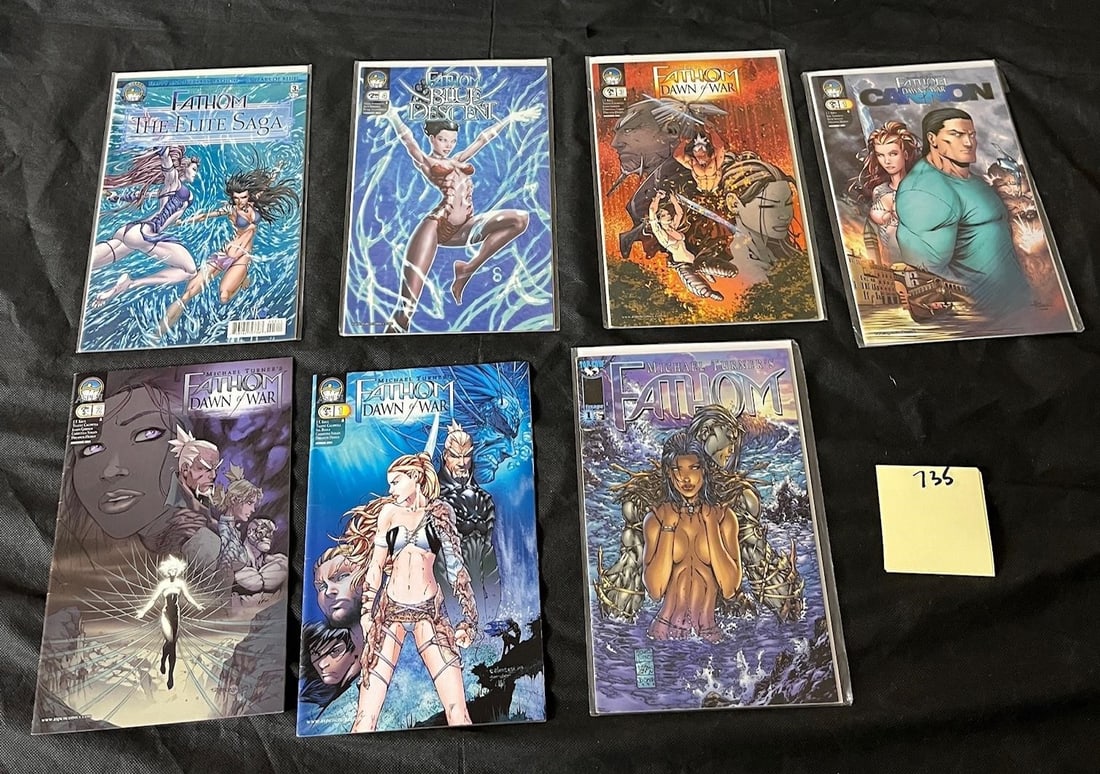 Misc. Michael Turner Fathom Titled Comics (1 of 1)