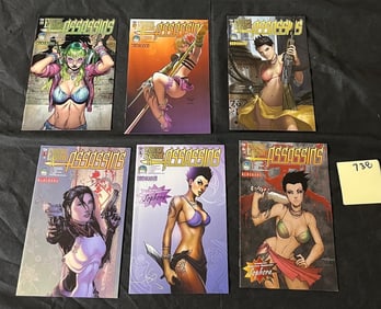 Executive Assistant Assassins Comic Lot