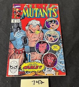 New Mutants 87 1st Appearance of Cable
