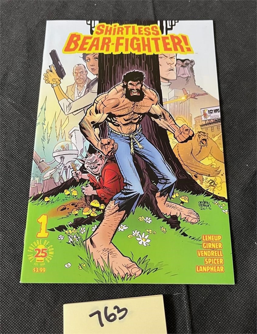 Shirtless Bear-fighter 1: All items are sold as is. Please look at pictures carefully to determine what you believe are the condition of each lot. By choosing which card to use to register to bid, you authorize us to use the c