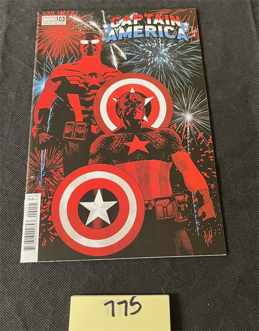 Captain America 1:50 RI Adam Hughes Variant Cover: Captain America 0 1:50 Retail Incentive Variant Cover by Adam Hughes All items are sold as is. Please look at pictures carefully to determine what you believe are the condition of each lot. By choosin