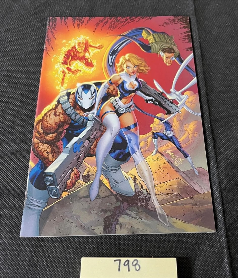 Fantastic Four 1 J. Scott Campbell Variant Cover (1 of 2)