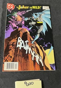 Batman 366 Newsstand Edition vs. Joke