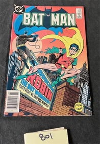 Batman 368 Newsstand Edition 1st Jason Todd Robin
