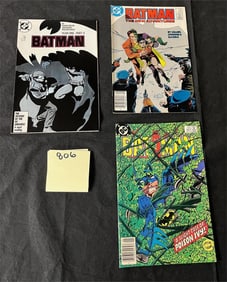 Batman Comics w/Year One & Newsstand Editions