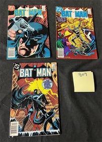 Batman 390, 391, & 395 Newsstand Editions