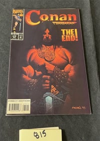 Conan the Barbarian 285 Marvel Last Issue
