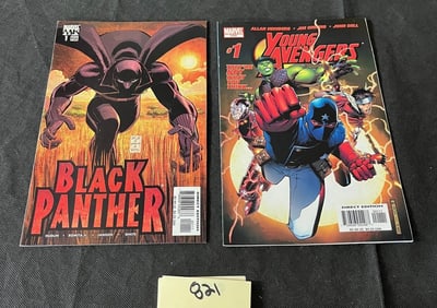 Young Avengers 1 & Black Panther 1 1st Kate Bishop