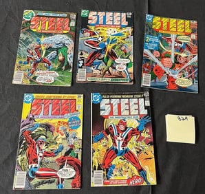 Steel DC Bronze Age Comics w/#1 Issue