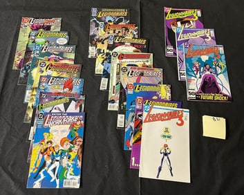 Legionnaires DC Copper Age Comic Books