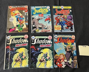 DC Bronze Age Comics w/ Shadow & Justice