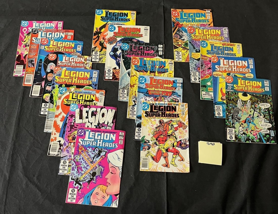 Legion of Super-heroes DC 1st Series Comic lot (1 of 1)
