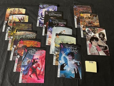 Vertigo Sandman Universe Books of Magic + Comics