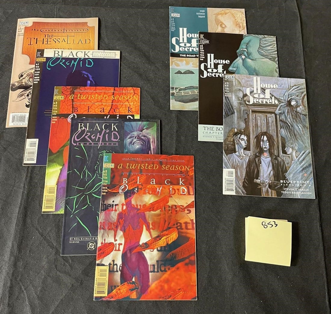 House of Secrets & Black Orchid Vertigo Comics (1 of 1)