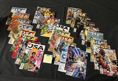 JSA DC Comic Books w/ Alex Ross Cover Art Comics